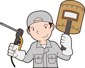 配電盤などの溶接作業／日勤のみ